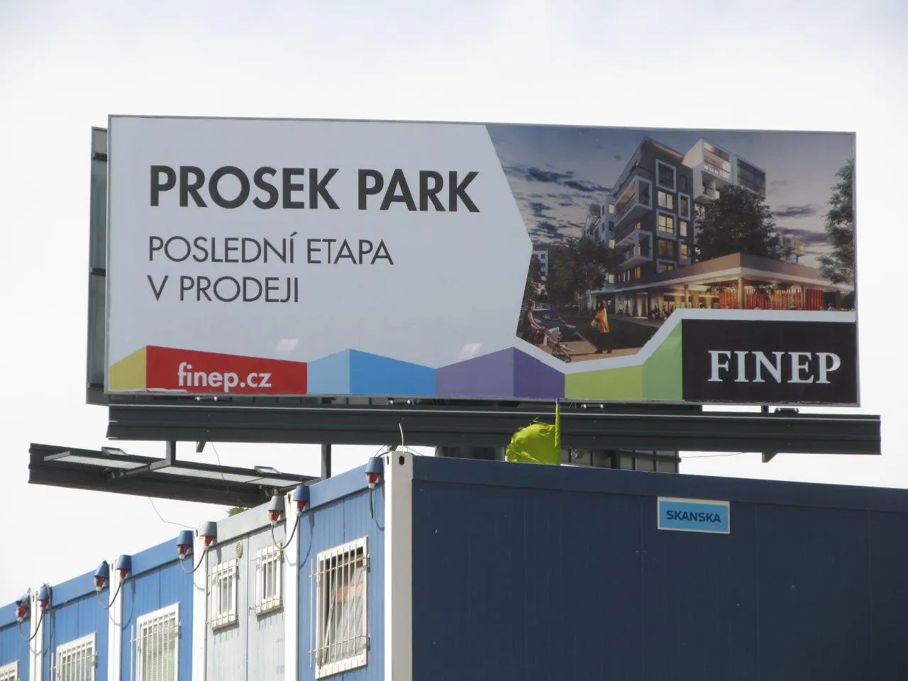 Realizace billboardu Prosek