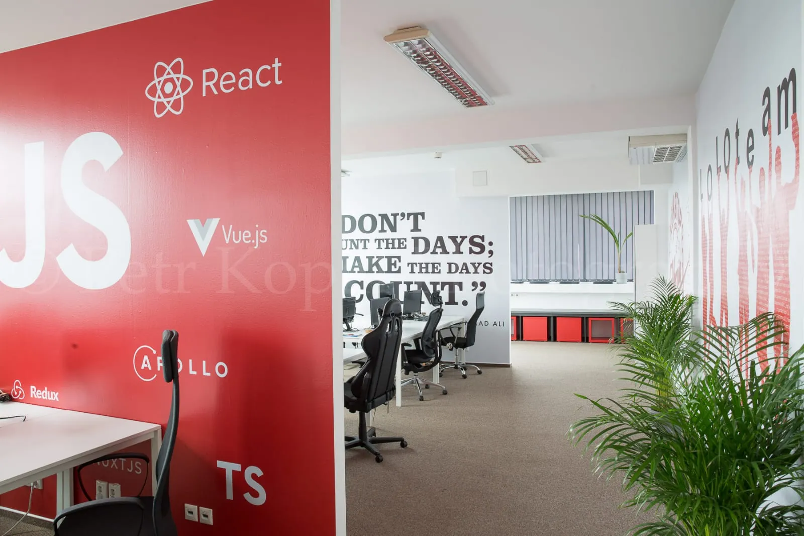 Design kanceláří - realizace