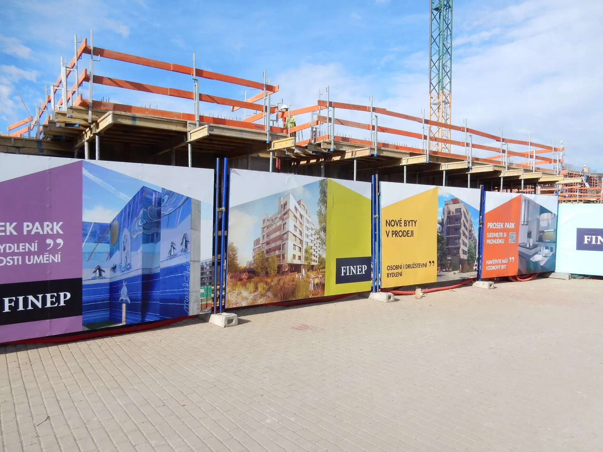 Reklamní plachty - realizace